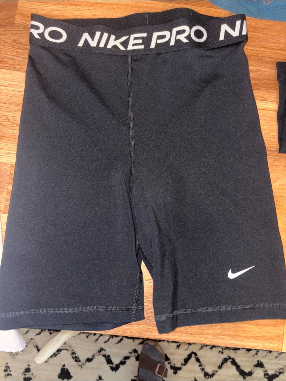 Nike Women's Athletic Shorts Pack - Black, Gray, Teal - Picture 8 of 11